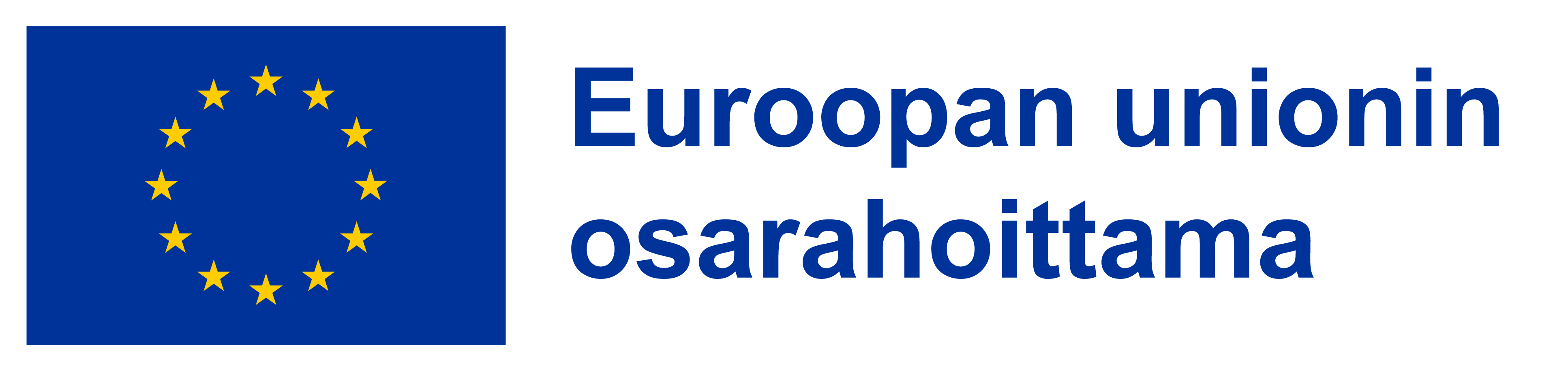 Euroopan unionin osarahoittama -logo.