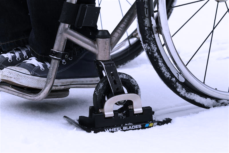 Talvikauden apuvälineet: Wheelblade minisukset.